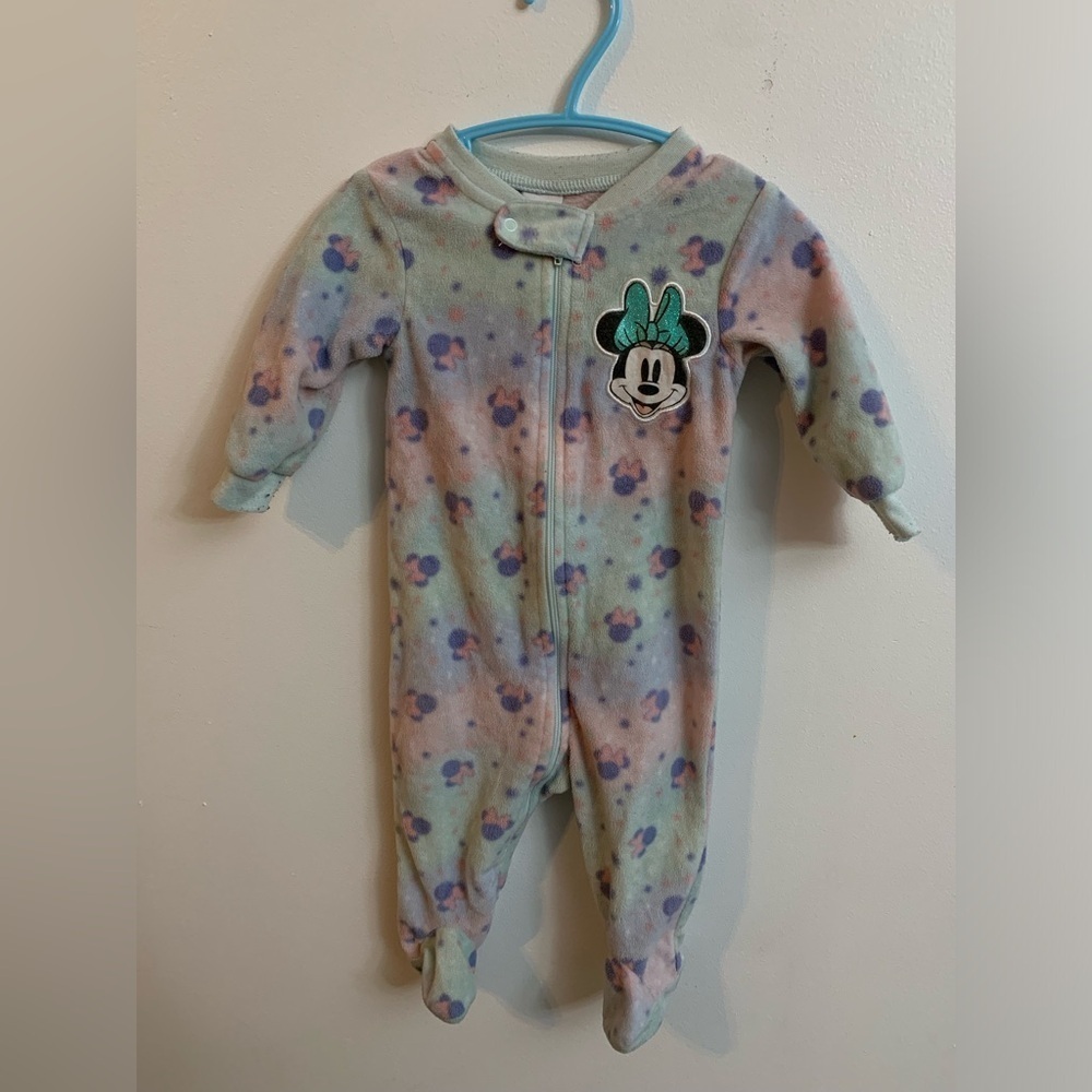 Disney Minie Mouse pajamas 3-6 months